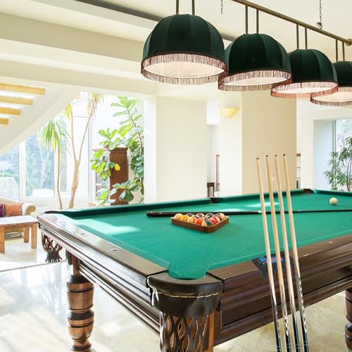Support de queue de billard PATIKIL portable noir 4 trous pour accessoire table - 6