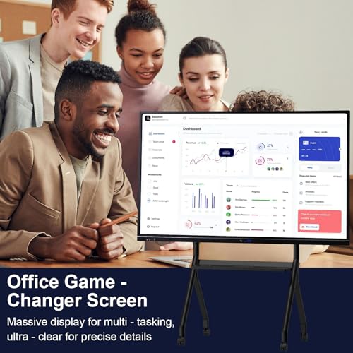 Image of 86 inch 4K Educational Smart Board Pro | Interactive Digital Whiteboard for Classrooms, Lecture Halls & STEM Labs | Android 12 Multi-Device Learning Hub with Live Annotation Tools (Board Only)​​