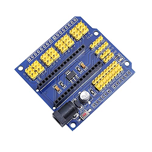 Teyleten Robot Nano Io Expansion Shield Sensor Module For Arduino Uno R3 Nano 3Pcs #TOP1