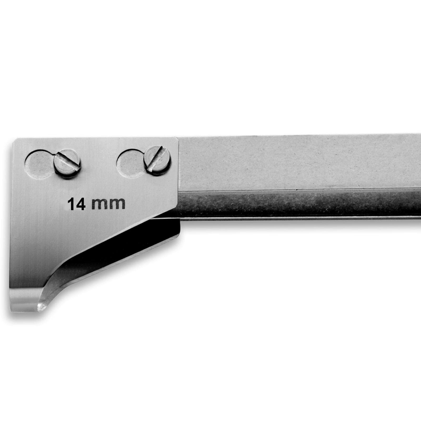 Dick Rippenzieher mit Klinge inkl. 4x Ersatzklinge 14 mm rostfrei - zum einfachen Ziehen & Auslösen des Fleisches vom Knochen