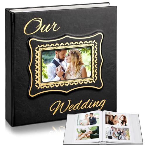 Dunzoom Leather Look Wedding Photo Album