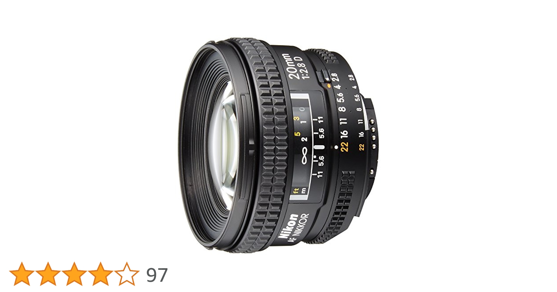 Nikon 20mm f/2.8 D 単焦点レンズ Amazon.co.jp: Nikon 単焦点レンズ Ai AF Nikkor 20mm f/2.8D