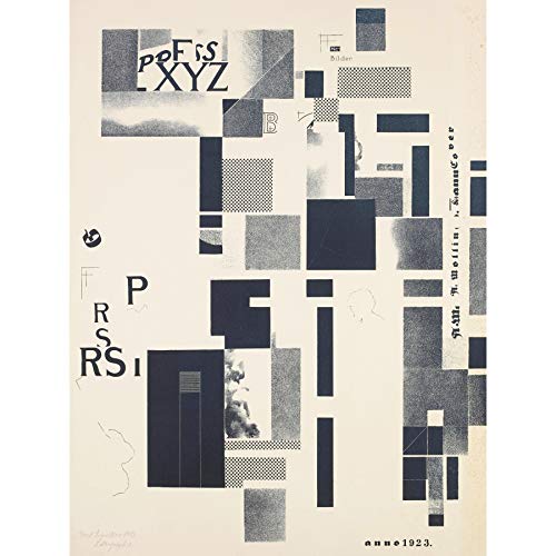 Artery8 Kurt Schwitters Composite Dada Extra Large XL Wall Art Poster...