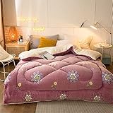 ✈ Dormir saludable desde ahora en, cómodo y transpirable, calidez personal, disfrute de un sueño simple y cómodo, suave, tranquilo, resistente a la humedad y a prueba de humedad, diseño simple, proporción científica, protección de la salud y medio ambiente, garantía de calidad, mano de obra fina, alta mullido.