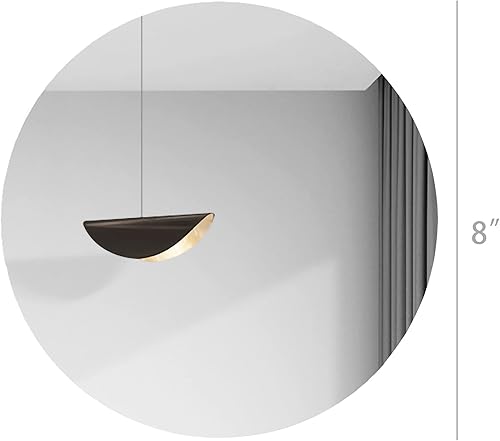 Miniatura 5 de FixtureDisplays Espejo acrílico redondo de 10 pulgadas a prueba de roturas de plástico espejo de seguridad para niños-NPF