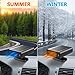 NzchfyrE Car Heater, 12V Car Heater That Plugs Into Cigarette Lighte, Portable Car Heaters for Vehicle, 2 in 1 Heating & Cooling Fast Windshield Defrost Defogger