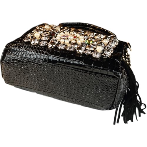 Bolso Satchel de Mujer con Asa Superior de Cuero miniatura 6