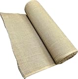 Burlap Fabric roll | 40' Wide x 75 feet long-roll |Great for Garden raised bed liners,Edging,Erosion control,Weed Barrier, Aisle runner plant cover tree wrap, 25 yards rolls x 40-inch