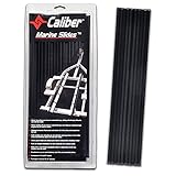 Caliber Marine Trailer Bunk Slides 23030, 1.5 x 15 inch, 10-Pack Black