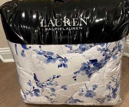 Miniatura 3 de Lauren Ralph Lauren Sandra Blue Floral King - Juego de fundas de edredón de 3 piezas