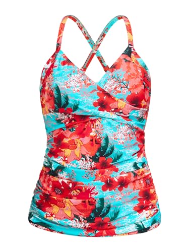 Women's Retro Tankini Top - Ocean Pacific