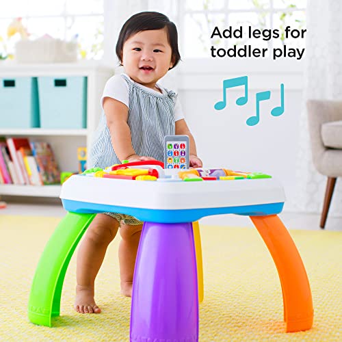 Fisher-Price Laugh & Learn Baby To Toddler Toy, Around The Town Learning Table With Music Lights & Activities For Ages 6+ Months #TOP2