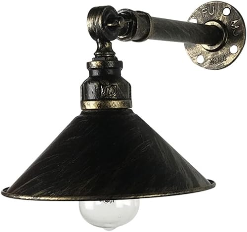 Loft Retro Industrial Style Bar Cafe - American Restaurant Wrought Iron Wall Light Decoration Rotating Water Pipe Lamp,for Living Room