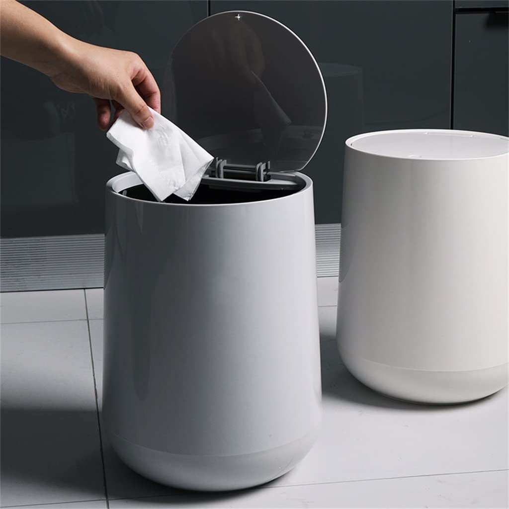 Trash Cans for The Kitchen Bathroom Wc Garbage Classification Rubbish Bin Dustbin Bucket Press-Type(E)