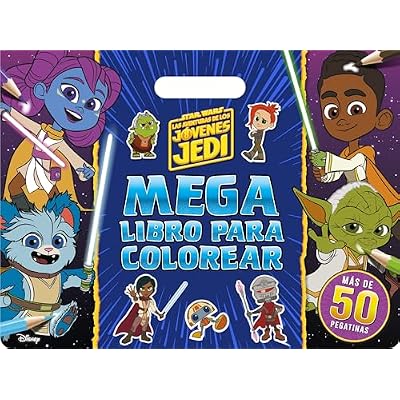 Star Wars. Las aventuras de los j&oacute;venes Jedi. Megalibro para colorear