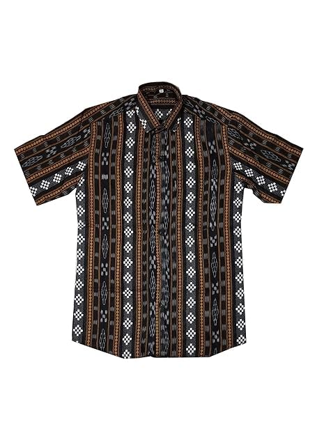 Image of Odisha Handloom 100% Pure Cotton unstitched Sambalpuri Pasapali Shirt fabric for Men /Boys Odisha Traditional kurta Soft & Breathable Natural Cotton fabric