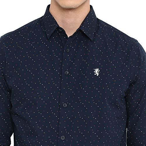 Image of Red Tape Men's Printed Regular Fit Casual Shirt