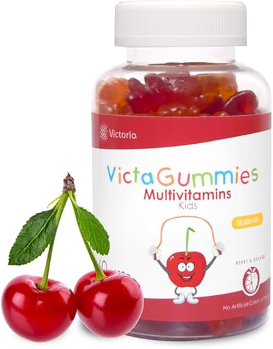 Dr T Gomitas multivitamínicas para niños 635oz sabor a bayas y naranjas crecimiento saludable energía mejorada nutrición divertida gomitas de 60