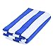 Wuudi Blue Stripes Cotton Large Beach Towel