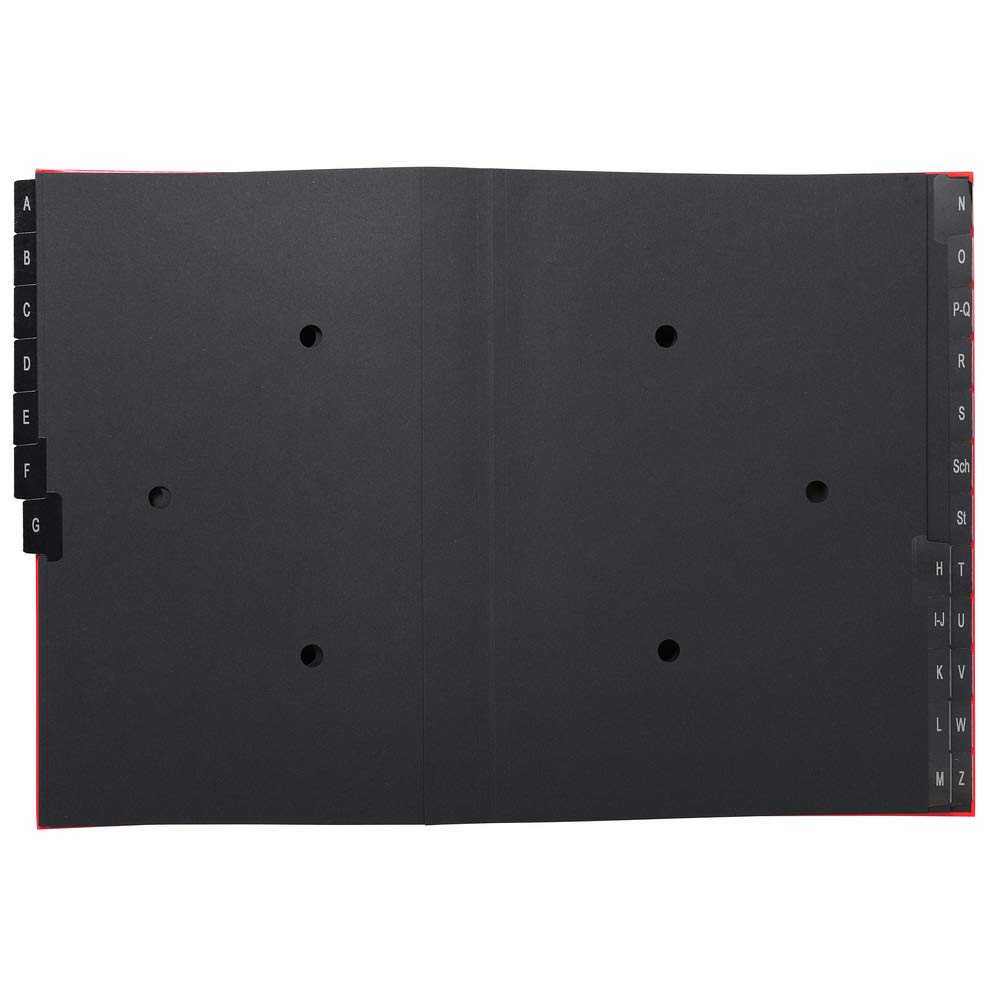 Cartella Portadocumenti Exacompta - 24 Scomparti A-Z, In Cartone Riciclato, Formato A4 - Foto 10