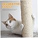YARNOW 1roll Cuttable Sisal Rope for Cat Scratching Post Cat Accessory for Projects Easy to Install Replacement Rope