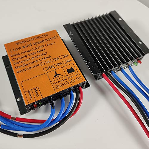 10000W Vertical Maglev Wind Turbine Generator Kit, 3-Blade MPPT Controller, 110V/220V Off-Grid Inverter System for Home Renewable Energy Solutions