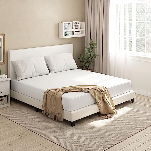 Furinno Tidur 10 Inch King Size Memory Foam Mattress, Plain White by Furinno - Used condition - US$314.85