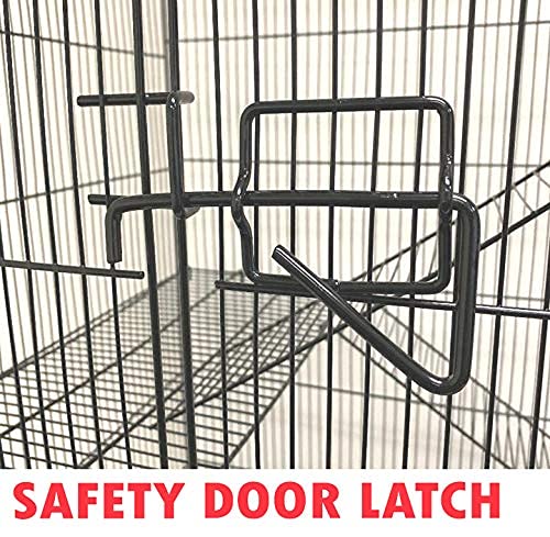 3-Story Rats Mice Mouse Hamster Gerbil Animal Critter House Habitat Cage With Narrow 3/8 Inch Wire Body Prevent Escape And Stuck #TOP2
