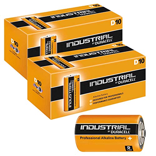 Duracell Industrial Professional Alkaline Dbatterijen, 1,5V/LR20