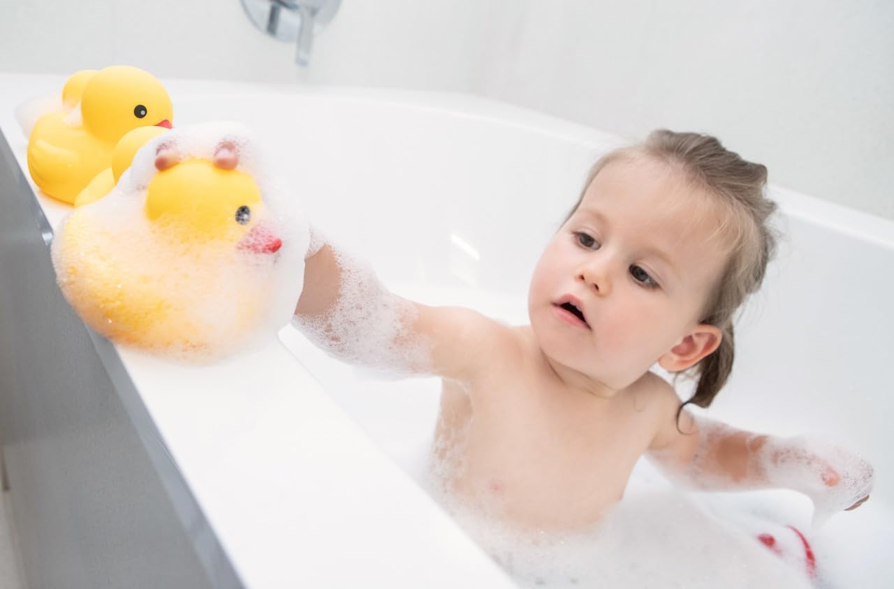 Bath Toy Duck Pack of 5 Tullo