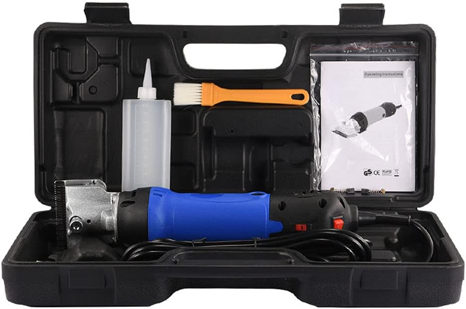 Professional Equine Trimmer, 690W - 6 Speeds Heavy Horse Clipper Trimmer, High Power Heavy Duty Pet Clippers Set, Fast Cut for Horse