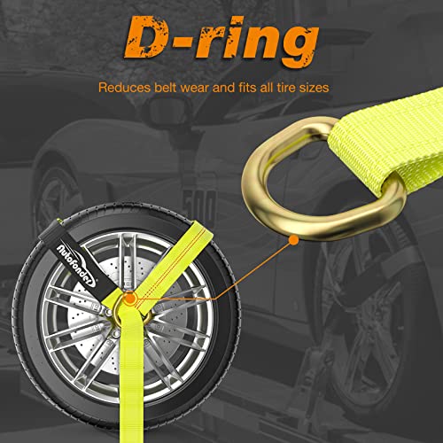 Autofonder 10ft Flat Hook Straps