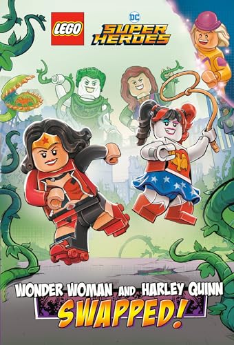 Book cover for Wonder Woman and Harley Quinn: Swapped!