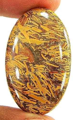 Jaspe naturel 9,25 Ratti cabochon pour la lithothérapie et la méditation personnelle