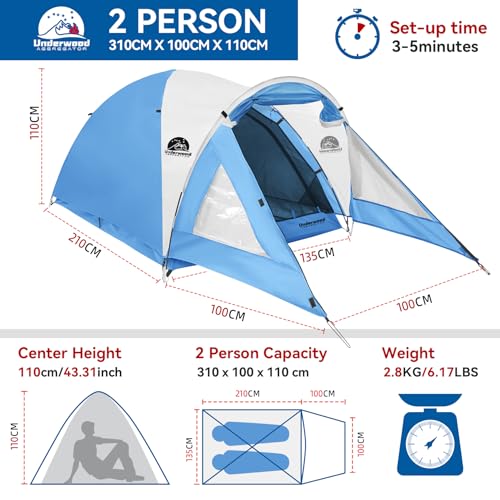 Underwood 2P Tent with Porch