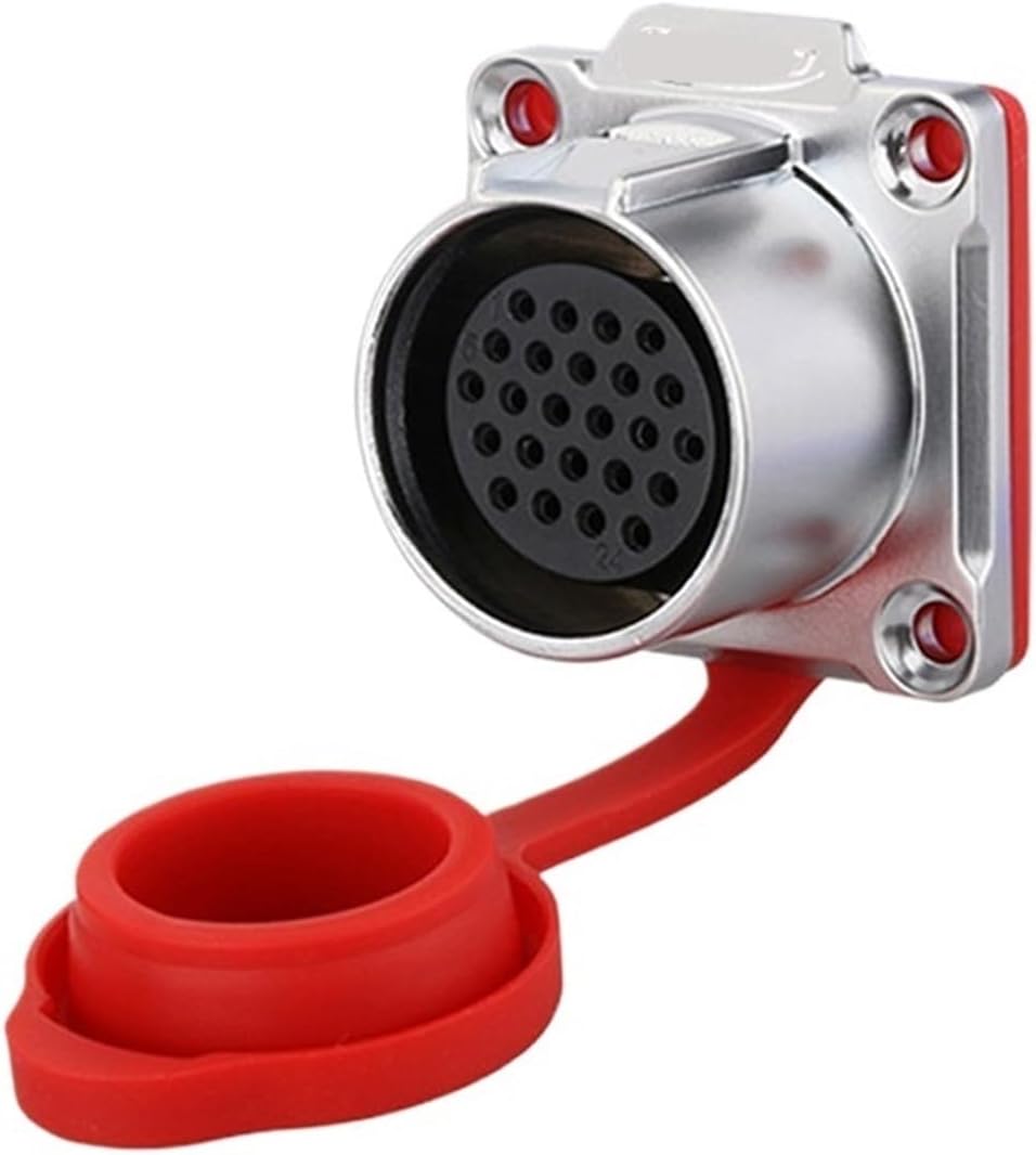 LP-24 signal connector 24 core multi-PIN industrial waterproof aviation socket multi-core aviation(Male plug)