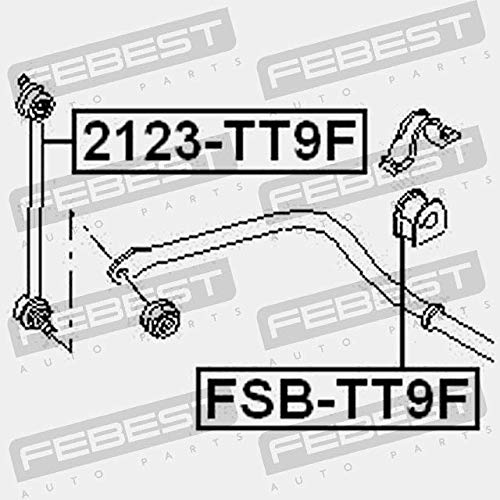 Front Stabilizer Link/Sway Bar Link Febest 2123-Tt9F Oem 4519467 #TOP1