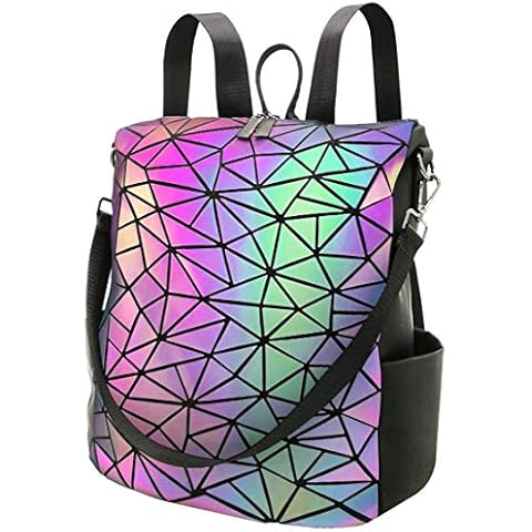 ARURA Geometric Luminous Backpack for All Cover