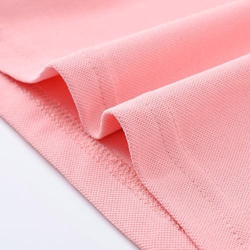 Girls Boys Pique Polo School Uniform Shirts Kids Long Sleeve Basic Solid Casual Tee Tops Soft Cute Pullover Fall Shirts3