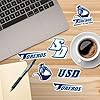 University of San Diego Spirit Logo Vinyl Large Deluxe Stickers Variety Pack - Laptop, Water Bottle, Scrapbooking, Tablet, Skateboard, Indoor/Outdoor #4
