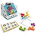 SmartGames Cube Puzzler PRO - 3D STEM Game - Brain Teaser for Ages 10 & Up, 80 Challenges in Portable Display Case.