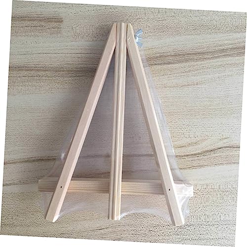 TEHAUX Mini Rack De Armazenamento 10 Pcs Cavalete De Pintura Infantil Suporte De Triângulo Suporte D