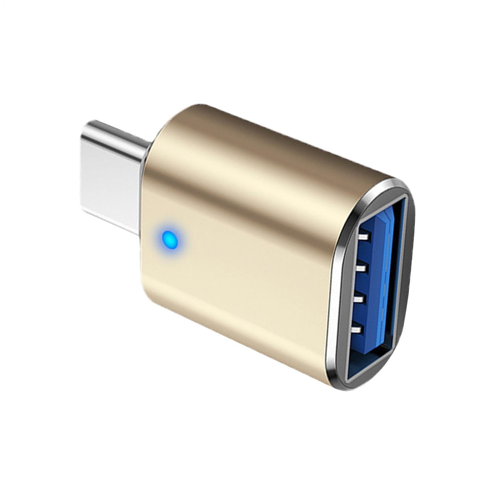 Adaptador USB C a USB 3.0 macho convertidor tipo C hembra universal para datos 8
