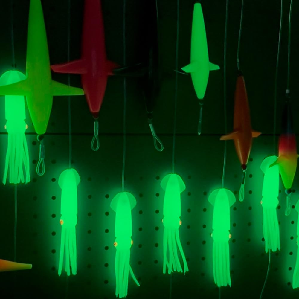 Angelköder für Salzwasser, Gänseblümchenkette, Vogelangeln, Großspiel, Salzwasser, Offshore, Thunfisch, Mahi Wahoo voll Rigged Teaser Schleppköder