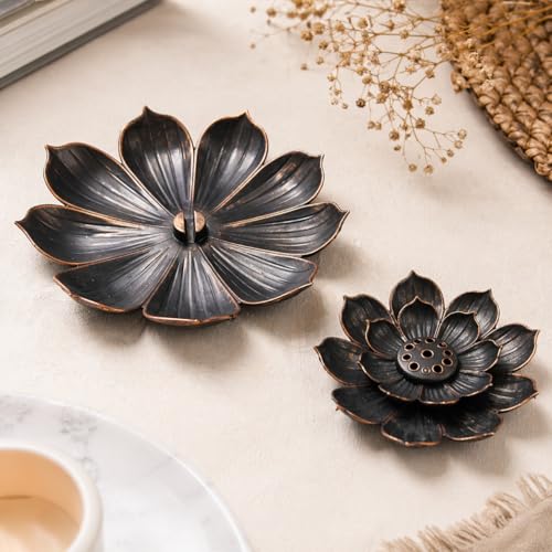 Image of CraftVatika Incense Stick Holder, Incense Burner, Incense Holder for Sticks Puja Decoration Items for Home, Incense Agarbatti Stand Holder for Puja Diwali Decoration Items, Return Gifts for Pooja