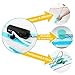 VMSTR Travel Vacuum Storage Bags with Electric Pump, 6 Pack Space Saver Bags for Clothes, Vacuum Bags for Blankets, Pillow, Toys