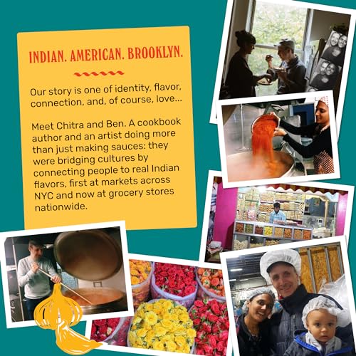 image for Brooklyn Delhi Mango Chutney - 9 Ounces - Made with Ripe Mangos, Golde