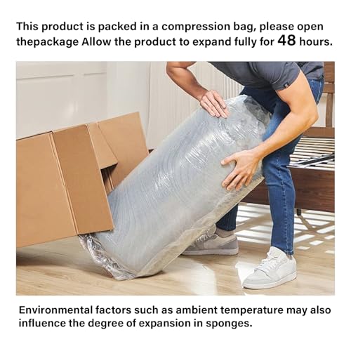72 * 24 * 3inch Egg Crate Foam Pad Cuttable Egg Carton Foam Padding for Support, Air Circulation, Pressure Relief Weight Distribution,Blue by CRAURU - Used condition - Image 8