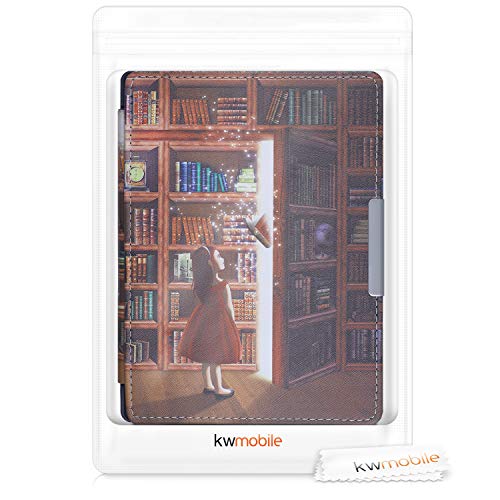 kwmobile hoes compatibel met Kobo Aura H2O Edition 1 - Case voor e-reader in meerkleurig - Magische Bibliotheek - Image 8
