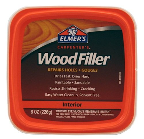 Elmer's Products, 1/2 Pint, E848D12 Carpenter's Wood Filler, 8 Fl Oz, Original Version #TOP1